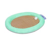 Ghjkldha Cooling Mat Dogs, Pet Portable Soft Pad, Chew Resistant Cooling Bed, Breathable Fabric, Excellent for Indoor Use, Puppies, Cats, Travel, Relaxation and Hot Weather Comfort