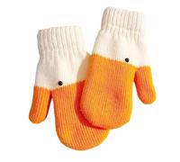 Ghjkldha Cute Gloves - Thermal Soft Animal Mittens, Plush Winter Warm Gloves, Adorable Cartoon Outdoor Wear for Girls, Women, Men, and Parents During Skiing or Cold Weather Activities