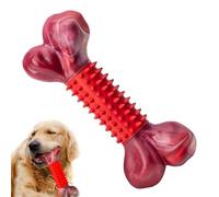 Ghjkldha Dog Hard Bone Toy, Aggressive Chew Stick, 8.31x3.5x1.85 inches Puppy Teether, Strong Bite-Resistant Design with Textured, Chewing Supply for Indoor Outdoor Parks Yard Bedroom Play Area