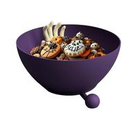 Ghjkldha Halloween Bowl, Candy Dish, Movable Hand Grabber Bucket Creative Holder Table Decor, Treat Container Party Setup Indoor Outdoor Display, Skeleton Candy for Gathering and Festival Use