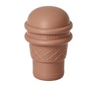 Ghjkldha Ice Cream Water Cup, Foldable Travel Bottle, 3.43x5.12 inches Compact Portable Drink Container, Silicone Beverage Carrier, Reusable Hydration Storage Flask, Home School Gym Camping