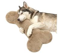 Ghjkldha Jouet en peluche en forme d'os pour chien | 70 cm - Coussin d'accompagnement pour chien, pour les parents d'animaux domestiques, les amoureux des animaux, l'appartement, le bureau, la chambre