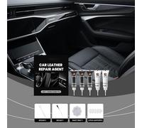 Ghjkldha Kit de réparation en cuir | Rénovation de volant | Pâte de restauration pour meubles, chaussures, tapisserie, coffre, sac à main, veste, bateau