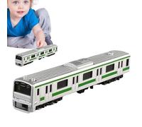 Ghjkldha Model Train, Subway Train Toy Model, Japanese High Speed Rail, Simulation Educational Trains Set, Kids Toy for Boys Girls Transportation Learning Play Display Use 16x3.3x2.4cm