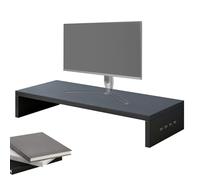Ghjkldha Monitor Stand Riser, 3.03 inches Shelf Booster Stable Structure for, Printer with Elevated Design and Storage Function, Computer Accessory for Screen Laptop Electronics Home