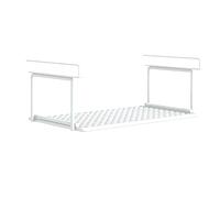 Ghjkldha Panier de rangement rétractable | Paniers pour faire des paniers | Panier à papier toilette suspendu | Étagère réglable sous l'armoire avec 52 x 19 x 24 cm pour entrée de placard, coin