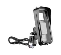 Ghjkldha Support de téléphone portable pour moto | Support de téléphone étanche pour guidon avec housse de pluie | Fournitures de cyclisme pour la conduite routière, le GPS, l'enregistrement vidéo
