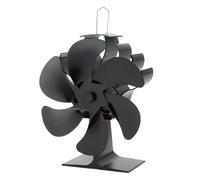 Ghjkldha Ventilateur de poêle alimenté par la chaleur | Ventilateur de poêle à granulés domestique - Ventilateurs thermoélectriques à bois pour poêles à bois, granulés, économie d'énergie et