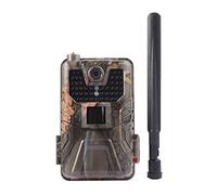 GHJKLZNMRU 4K 30FPS Live Video APP Trail Night Camera Cloud Service 4G Cellular Mobile 30MP Wireless Wildlife Hunting Cameras Surveillance Night Vision Camera (Color : HC-900 Pro EU) (HC)