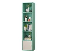 GHJKLZNMRU Bibliothèque d'angle moderne minimaliste casier de rangement simple treillis de sol créatif maison bureau étudiant chambre étagère d'angle trois couleurs en option vert