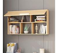 GHJKLZNMRU Étagères murales flottantes à suspendre au mur avec ensemble complet d'accessoires pour décoration et rangement dans la chambre à coucher, le salon, le bureau