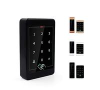 GHJKLZNMRU Horloge horloge, système de contrôle d'accès tactile en métal, clavier numérique, serrure de porte électrique, contrôleur magnétique, ID de bureau, produits électroniques (couleur : noir IC