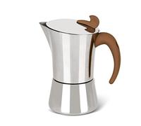 GHJKLZNMRU Machine à expresso en acier inoxydable pour cuisinière à café latte moka outil pour la maison, le bureau, la cafetière à gaz et à induction (couleur : taille A : 240 ml)