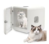 GHJrtHFJ Armoire de séchage pour Animaux, Armoire de séchage for Animaux Compagnie 65 L avec Complet à 360 °, température et Temps réglables(220V)