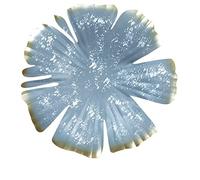 GHJrtHFJ Décorations murales en métal, Sculpture Florale Rustique Moderne 3D, décoration d'intérieur à Suspendre, 16,5 Pouces(5.5 inch)
