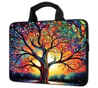 GHJTFC Housse de Protection en Néoprène, Sac Ordinateur, Housses pour Ordinateur Portable avec Poignée pour 15'', 15,4'', 15,6''