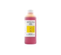 GHJtRs 1000 ML de Bouteille en Vrac Recharge de Recharge Compatible avec L8160 L8180 ET-8500 ET-8550 Modèle d'imprimantes 552 115 114 554 555 013 014 011 012(1 Bottle Y Ink)
