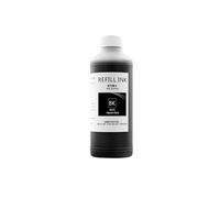 GHJtRs 1000 ML de Bouteille en Vrac Recharge de Recharge Compatible avec L8160 L8180 ET-8500 ET-8550 Modèle d'imprimantes 552 115 114 554 555 013 014 011 012(1 Bottle BK Ink)