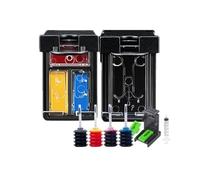 GHJtRs 122xl Recharge à l'encre Compatible avec Les modèles d'imprimantes 1510 1050A 2000 2050A 2540 3000 3050 3052A(1 Set with 30ML Ink)