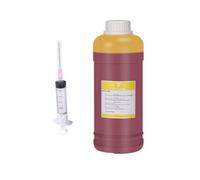 GHJtRs 500 ML kit d'encre de Recharge Noire(500ML Yellow)