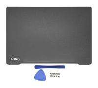 GHJtRs Accessoires Compatible avec Ordinateur Portable Coque arrière de Rechange Compatible avec Ordinateur Portable de Jeu Compatible avec la série 14 GA401 GA401Q Gris Blanc(Grey A Cover)