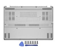 GHJtRs Accessoires Compatible avec Ordinateur Portable Coque arrière de Rechange Compatible avec Ordinateur Portable de Jeu Compatible avec la série 14 GA401 GA401Q Gris Blanc(White D Cover)