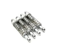GHJtRs Amortisseur à Ressort Externe Non hydraulique amélioré en métal Compatible avec Les pièces de Voiture RC modèle MN 1/12 MN168 New99S MN78 et modèles similaires(Silver)