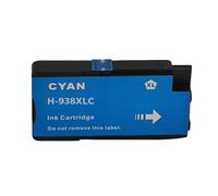 GHJtRs Cartouche à Encre 938xl Compatible Compatible avec 938 Travaux de Remplacement avec OfficeJet Pro 9110B 9120 9130 9720 9730 Imprimantes(C 1PCS)