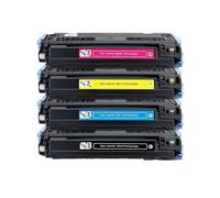 GHJtRs Cartouche de Toner de Remplacement Q6000A Q6001 Q6002 Q6003, Compatible avec Les modèles d'imprimante Laser Couleur 1600 2600n 2605 2605dn 2605dtn