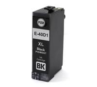 GHJtRs Cartouche d'encre à Jet d'encre Compatible T40D1 T40D2 T40D3 T40D4 T40D, Compatible avec séries SC-T3100 SC-T5100 SC-T2100(T40D1-BLACK)