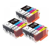 GHJtRs Cartouche d'encre Compatible 902XL 906XL Compatible avec imprimantes OfficeJet 6954 6960 6961 6963 6964 6965 6966(3SET 12PK)