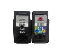 GHJtRs Cartouche d'encre Compatible avec PG 240 CL 241 PG240 CL241 Compatible avec MX452 MG4220 MX472 MX512 MX522 MG4120 MG2220(240 241)