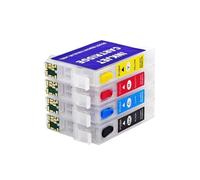 GHJtRs Cartouche d'encre Rechargeable 222/222XL avec Puce jetable, Compatible avec Les imprimantes XP-5200 WF-2960 et modèles similaires(222-BOX with Chip)