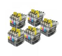 GHJtRs Cartouches d'encre XL compatibles LC123, Compatible avec imprimante MFC J4410DW J4510DW J870DW DCP J4110DW J132W J152W J552DW(5SET 20PK)