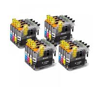 GHJtRs Cartouches d'encre XL compatibles LC123, Compatible avec imprimante MFC J4410DW J4510DW J870DW DCP J4110DW J132W J152W J552DW(4SET 16PK)