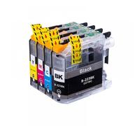 GHJtRs CARTRIDE À L'ENK Compatible LC223 LC221 223 Compatible avec DCP-J562DW J4120DW MFC-J480DW J680DW J880DW J4420DW J4620DW J5320DW Imprimer(2 Set 8PCS)