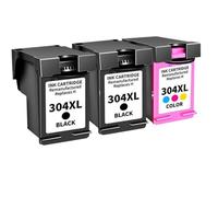 GHJtRs CARTRILLE À L'ENK Compatible 304XL Remplacement pour 304xl 304 Works with DeskJet 2620 2630 3700 3720 3730 3750 3752 3760 3762 5000 5010 5020 5030 5032 5034 Printers(XXL CL 1PC)