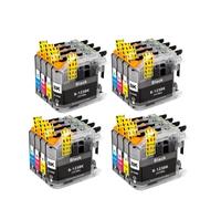 GHJtRs Compatible Inkjet Ink Cartridge LC121 LC123 121 LC123XL 123 for Printers MFC-J4610DW J650DW J4110DW J132W J152W J552DW Replacement Ink(4SET)