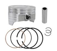 GHJtRs Kit de Pistons de Taille de 78 mm STD Compatible avec Les pièces du Moteur de Moto compatibles avec KLX300 KLX300R WR250X WR250R 4 Valles MODÈLES(for Yamaha 78mm)