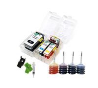 GHJtRs Kit de Recharge pour PG512 CL513 512XL 513XL Les Cartouches d'encre fonctionnent avec Les imprimantes MP230 MP240 MP250 MP270 Alternative Compatible à PG512 CL513(1Set with Ink)