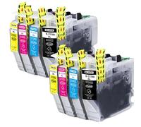 GHJtRs La Cartouche à Encre Compatible pour LC223 Fonctionne avec DCP-J562DW J4120DW MFC-J480DW J680DW J880DW J4620DW J5720DW J5320DW Printers(2SET)