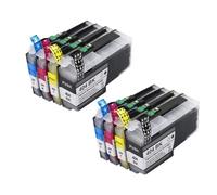 GHJtRs LC404 404LC404BK La Cartouche d'encre Fonctionne avec MFC-J1205W MFC-J1215W Primantes Dye Ink Remplacement Cartridge(LC404-4Color 2set)