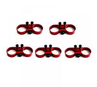 GHJtRs Lot de 5 supports de prise de siège fixes AS150 - Connecteur anti-feu compatible avec drone RC multi-rotor 4 axes 6 axes 8 axes (rouge)