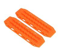GHJtRs Planche de récupération d'échelle de Sable en Plastique 134x39mm, Compatible avec Les modèles de chenilles RC 1:10 TRX-4 TRX-6 Gen8 VS4-10, 2 pièces(Orange)