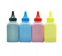 GHJtRs Poudre de Toner Couleur 125A, 4 Paquets, Compatible avec CB540A CB541A CB542A CB543A Compatible avec Pro CP1215 CP1515n CP1518ni CM1312