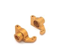 GHJtRs Tasse arrière en métal Compatible Compatible avec 1/14 144010 144001 144002 et 1/12 124016 124017 124018 124019 pièces de Voiture RC(Yellow)