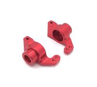 GHJtRs Tasse arrière en métal Compatible Compatible avec 1/14 144010 144001 144002 et 1/12 124016 124017 124018 124019 pièces de Voiture RC(Red)