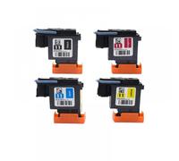 GHJtRs Tête d'impression Compatible H11 Compatible avec Designjet 70 100 110 500 510 C4810A C4811A C4812A C4813A(1BK 1C 1M 1Y)