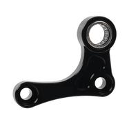 GHJtRs Tiger 900 Pro GT Low Rally Tiger 800 Tiger 800 Tiger 900 Motorcycle Gear Shifter Lever Stabilizer Shift Support Compatible avec Divers vélos d'aventure(Black)