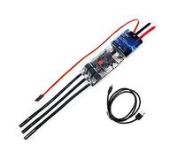 GHJtRs VESC Contrôleur de vitesse V4 50 A compatible avec 12S 50 V Compatible avec skateboard électrique, longboard, vélo électrique sans balais à double moteur